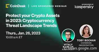 [SPONSORED] Protect your Crypto Assets in 2023: Cryptocurrency ... - CoinDesk