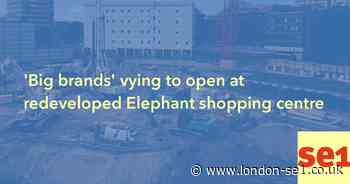 'Big brands' vying to open at redeveloped Elephant shopping centre