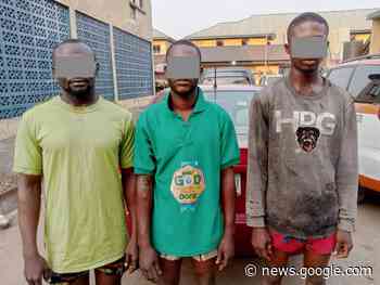 Imo police arrest three armed robbery suspects, recover vehicle in ... - TheCable