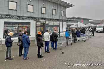 Lange Schlangen am Nordberg: Sonderverkauf bei Lidl mit Security - Hellweger Anzeiger