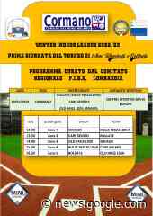 “Falcone e Borsellino” di Cormano regno del mini-baseball per due ... - Comune di Cormano