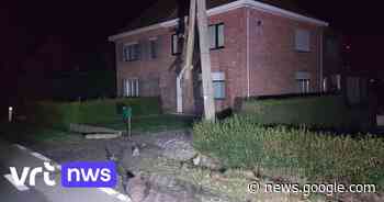 Grote ravage in Kaprijke: tractor rukt elektriciteitskabels uit bij ... - VRT.be