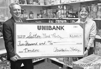 UniBank provides $2000 donation to Sutton Food Pantry – Millbury ... - Millbury-Sutton Chronicle