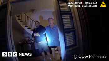 Bodycam footage shows moment of Paul Pelosi attack