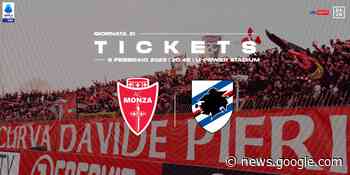 MONZA - SAMPDORIA: INFO BIGLIETTI - Associazione Calcio ... - AC Monza
