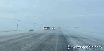 UPDATE: Less than ideal highway conditions in Weyburn area - DiscoverWeyburn.com