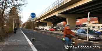 Für schnelles Radfahren: Weg am Zentralfriedhof in Erlangen ist ... - NN.de