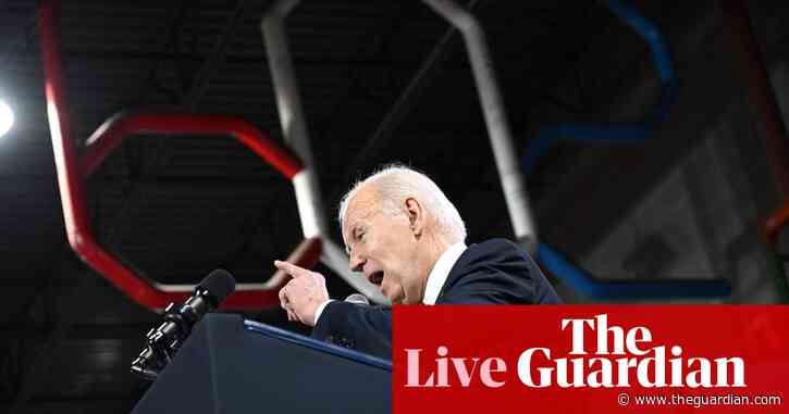 Biden vows to veto Republican plans that threaten economic ‘chaos’ – as it happened