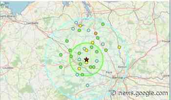 Secousses, bruit sourd : un tremblement de terre autour de Dinan ce ... - actu.fr