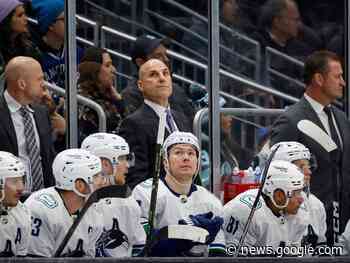 Canucks: Rich Tocchet wanted to practice yesterday. He couldn't. - Gananoque Reporter