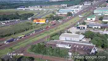 Grandes filas se formam na BR 277 na saída de Cascavel - Catve