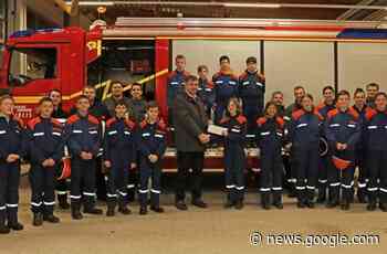 Jugendfeuerwehr Biblis freut sich über Spende und wirbt um ... - Mannheimer Morgen