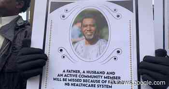 ‘Enough is enough’: Moncton, N.B. rally demands action on health care after ER death - Global News