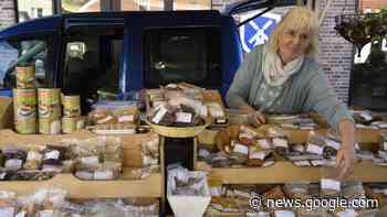 Wochenmarkt in Barmstedt: Doris Mesch und ihr Gewürzstand - shz.de