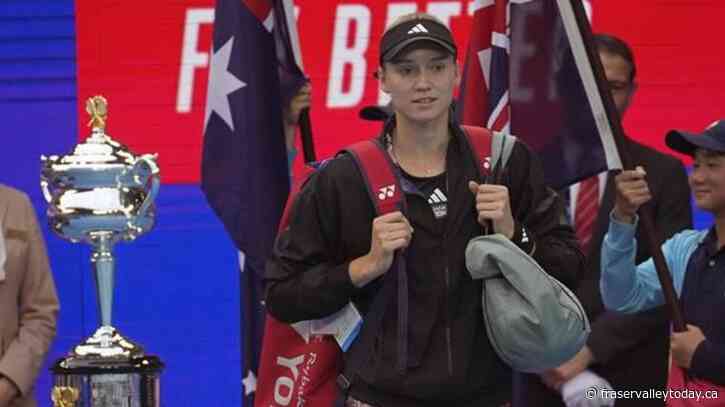 Rybakina faces Sabalenka in women’s Australian Open final