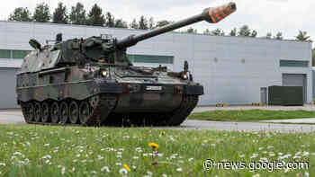 Panzer am Bahnhof: Warum ein Zug mit Panzerhaubitzen in Hilden ... - 24RHEIN