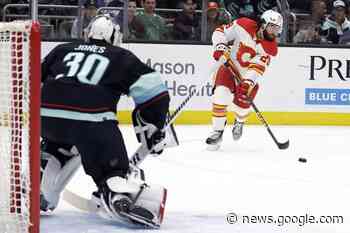 Flames rebound with impressive 5-2 win over Kraken - Prince George Citizen