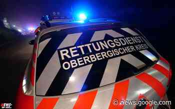 Kleinkraftradfahrer bei Unfall schwer verletzt (Engelskirchen) - NEWS-on-Tour.de