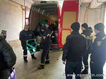 Des pompiers de Menton et Grasse de retour d'Ukraine, après 4.200km d'émotions fortes