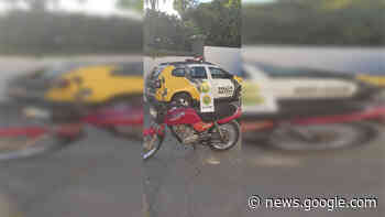 MOTOCICLETA FURTADA É ENCONTRADA ABANDONADA NA ... - FOLHA REGIONAL DE CIANORTE