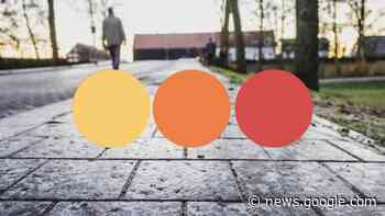 Code geel, oranje of rood: dit betekenen de kleurcodes bij het weer - RTL Boulevard