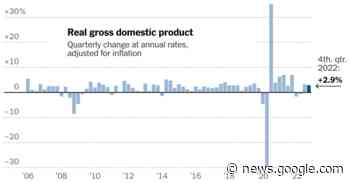U.S. Economy Grew at 2.9% Annual Rate in Fourth Quarter - The New York Times