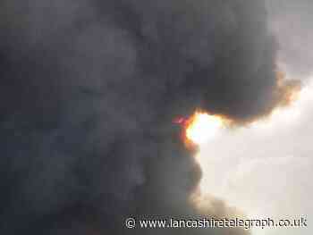 Council receive reports of smoke and burning Great Harwood