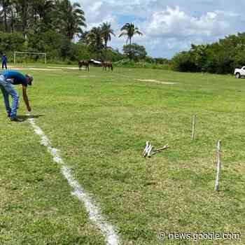 Iniciada mais uma areninha, em Crato, no Distrito de Santa Fé - Flavio Pinto News