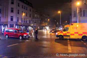 Frontalcrash in Cottbus. Insassen kommen mit dem Schrecken davon - NIEDERLAUSITZ aktuell