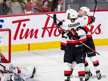 Sabourin scores overtime winner as B-Sens return to win column - Exeter Lakeshore Times-Advance