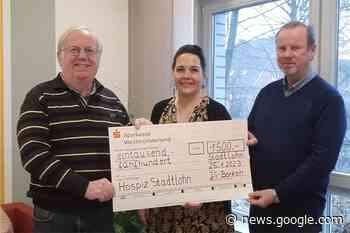 Junge Gemeinschaft Borken spendet für Stadtlohner Hospiz - Borkener Zeitung