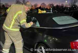 Watford: Kings Langley boy locked in car saved by firefighters