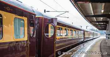 Seven course fine-dining lunch with champagne on Britain's most luxurious train coming to the North East