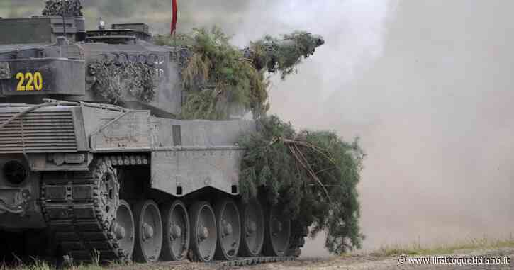 Sondaggi, per Euromedia mai così tanti contrari all’invio di armi a Kiev. Per il 60% Berlino sbaglia sui Leopard: “Serve negoziato”