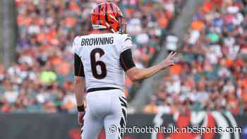 Bengals elevate Jake Browning, Isaiah Prince from practice squad to active roster