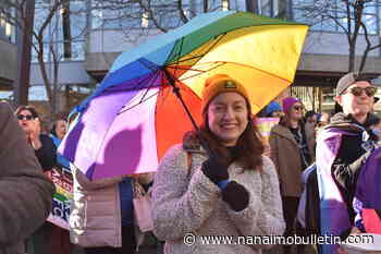 Rainbow flags, motorcycle gang and unicorns attend Kelowna Drag Story Time