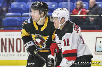 PENGUINS CAN'T COME FROM BEHIND IN UTICA RESTART - wbspenguins.com