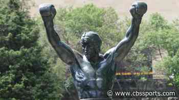 LOOK: 49ers shirt mysteriously appears on Rocky statue prior to NFC Championship Game vs. Eagles