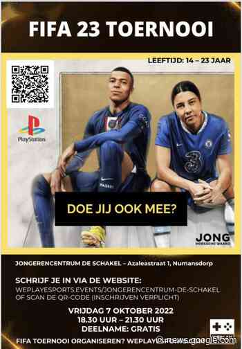 FIFA 23 toernooi in Numansdorp - Hoeksche Waard Nieuws