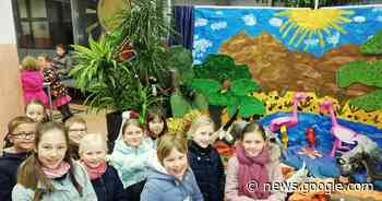 Lemgoer Schüler basteln afrikanische Tiere aus Verpackungsmüll ... - Lippische Landes-Zeitung