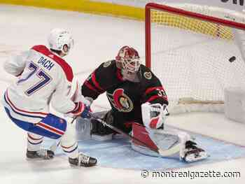 Liveblog: Beck debuts for Habs vs. Sens