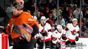 NHL: Stützle mit zwei Torvorlagen bei Ottawas Erfolg über Toronto - Bietigheimer Zeitung