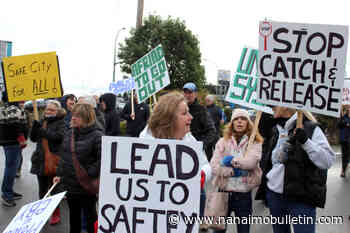 Fed up with violent crimes, Nanaimo residents rally to demand better public safety