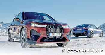 BMW EV volume expected to triple in '23