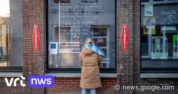 In Mortsel verschijnen 60 gedichten op ramen, deuren en vitrines ... - VRT.be