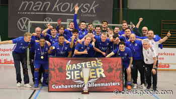 FC Eintracht Cuxhaven gewinnt den 33. Masters-Cup in der ... - Cuxhavener Nachrichten / Niederelbe-Zeitung