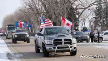 1 year after disrupting Alberta's border with the U.S., protesters return to Coutts — where wounds remain