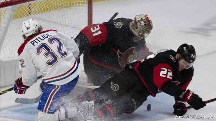 Giroux helps Senators scorch Canadiens 5-0