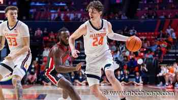 Mayer's Career-High 26 Leads Illinois Over Wisconsin 61-51