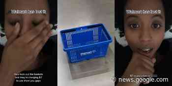 ‘We are in a d*mn recession’: Walmart customer claims store is charging customers $7 to use shopping baskets - The Daily Dot